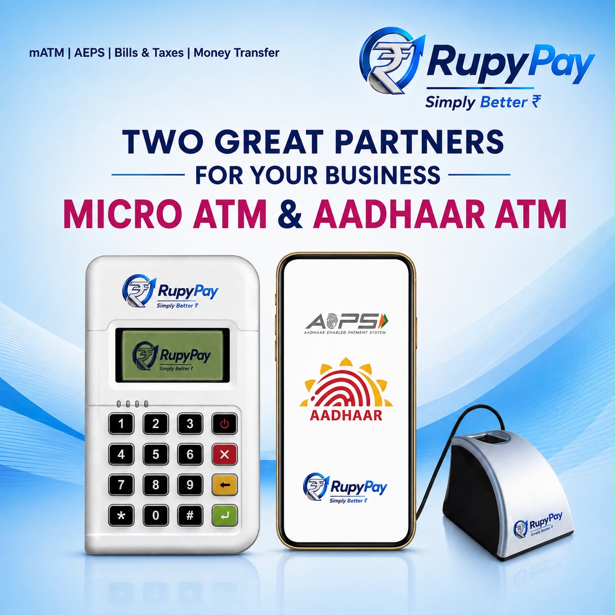 RupyPay retailer accepting digital payments